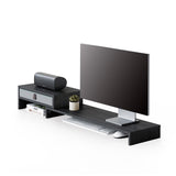 Bastion Dual Monitor Stand D108 - 30.8"-44.5" Black