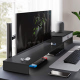 Bastion Dual Monitor Stand D108 - 30.8"-44.5" Black