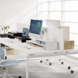 Bastion Dual Monitor Stand D108 - 30.8"-44.5" Black